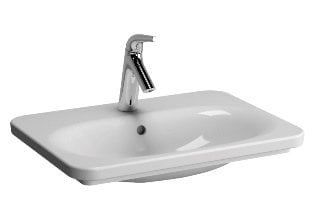 Vitra Nest Trendy Tezgah üstü Lavabo 60cm-Beyaz 5685B003-0001